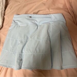 Lululemon Powder Blue Mini Skirt